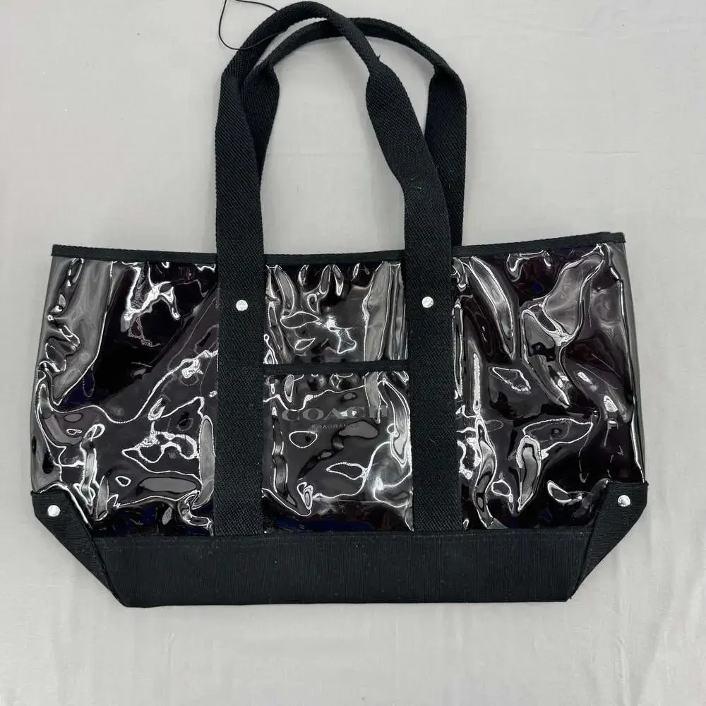 Coach Fragrance Transparent PVC Tote Bag